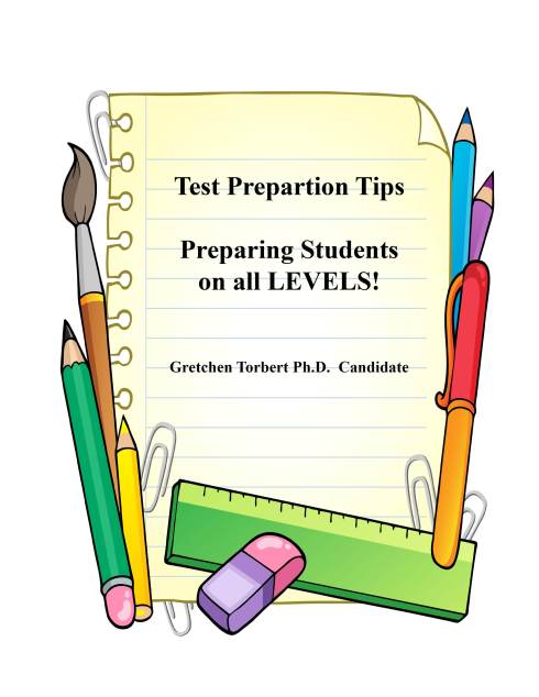 Prepare your students...NOW!!!!!