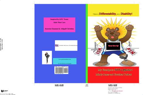 Karston and Abigail's New Book, written by my sister, Mindy and I!